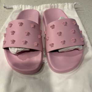 Versace slides. Brand new. Dust bag included